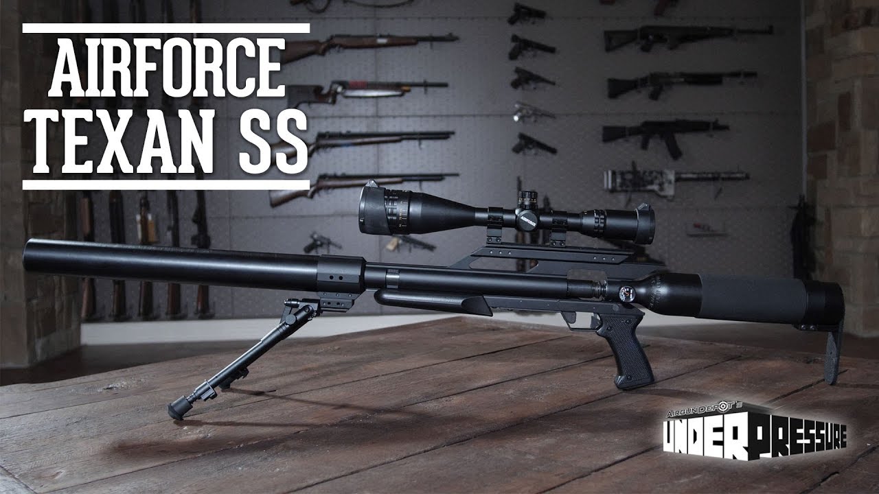 AIRFORCE TEXAN SS Exclusive FIRST LOOK with Rick Ward The Urban Airgunner