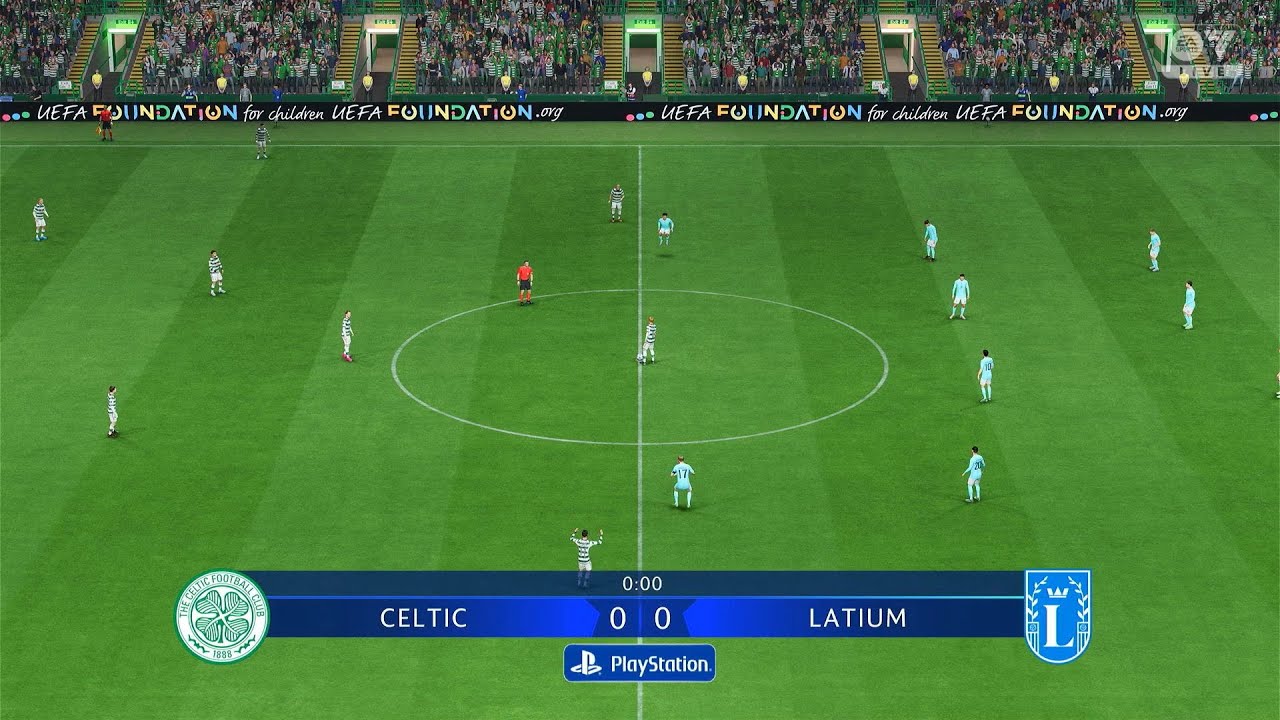 EA Sports FC 24 | Celtic vs Lazio - Celtic Park | Gameplay PS5
