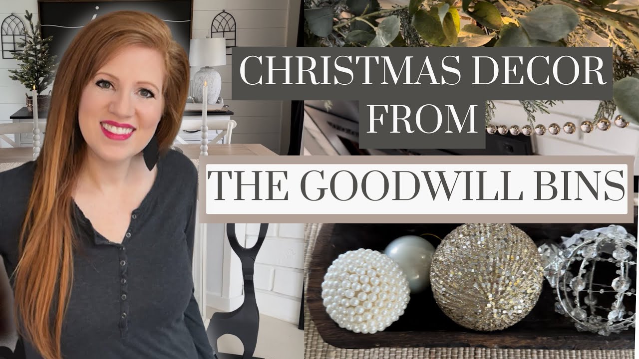 🎄🏠РОЖДЕСТВЕНСКИЙ ДЕКОР 2023 • КОРЗИНЫ GOODWILL • ЭКОНОМНЫЙ РОЖДЕСТВЕНСКИЙ ДЕКОР