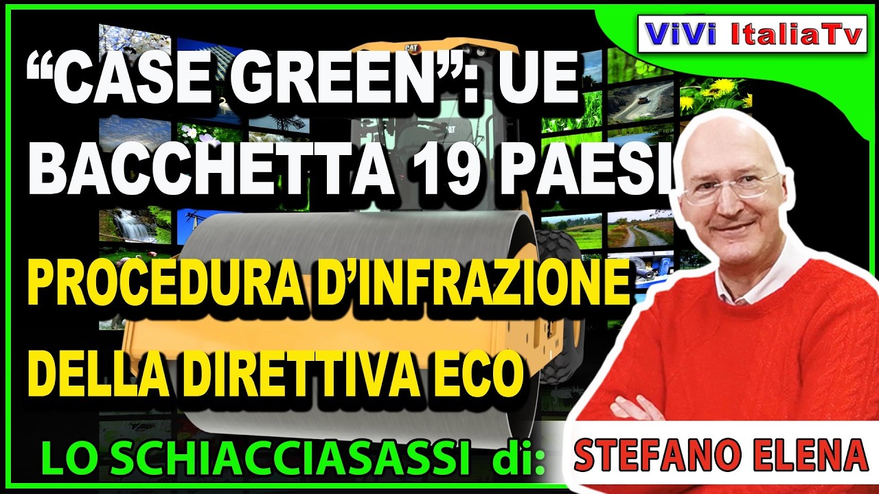 Direttiva “case green”: scatta la procedura d’infrazione