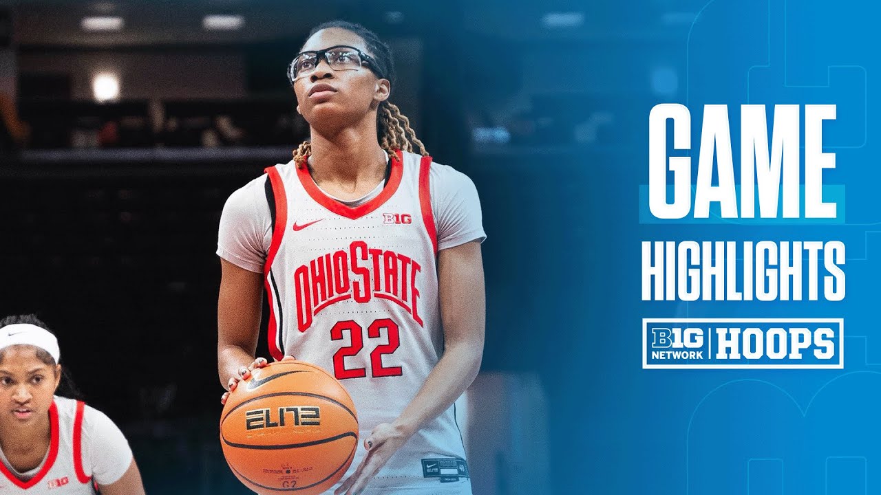 Indiana at Ohio State | HIGHLIGHTS | Big Ten Women's Basketball | 01/22/2026