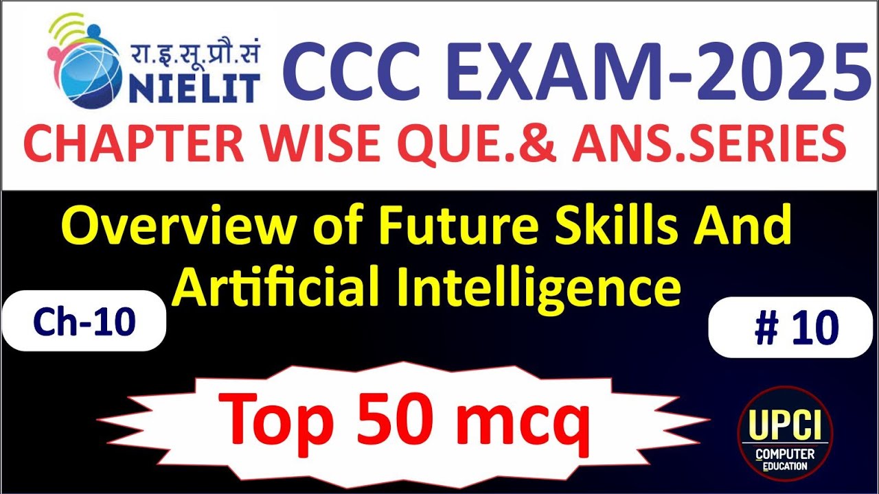 #CCC CHAPTER 10 |50 MCQ IN HINDI| @upcicomputereducation  || By Arvind Sir
