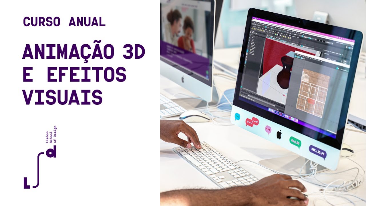 Conhece o curso de Animação 3D e Efeitos Visuais - LSD Lisbon School of Design