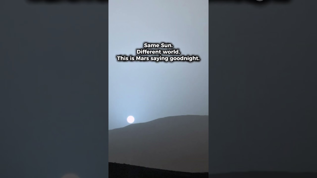 Blue Sunset on Mars — Where Science Feels Like Magic