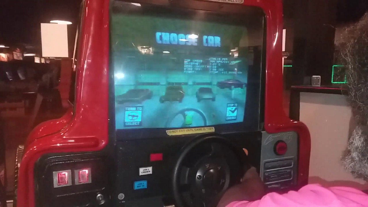 Fro plays Cruis'n USA @ Galloping Ghost Arcade