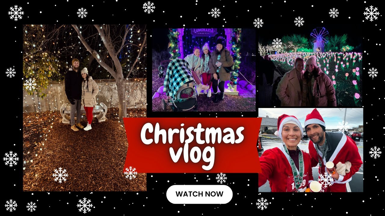 🎄 VLOGMAS (…kinda 😂) | Santa 5K + Luminaria ✨