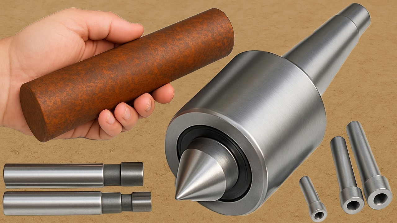 How Made Gorgeous Rotary Broaching Tool By Young Mechanic On His Lathe Machine