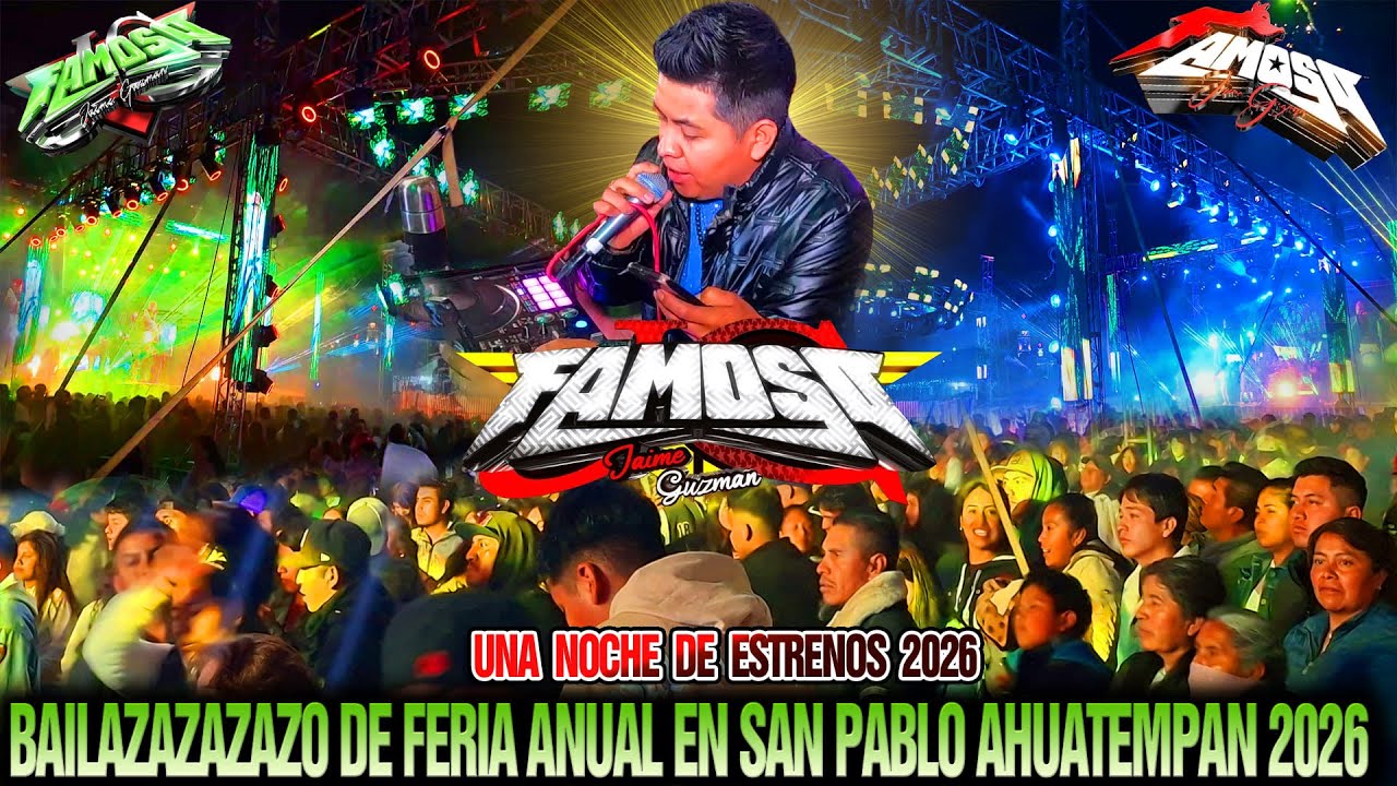 📀DISCO NUEVO 🔊QUEMANDO ESTRENO TRAS ESTRENO 🔥SONIDO FAMOSO👈 EN SAN PABLO AHUATEMPAN💥 FERIA 2026⚡
