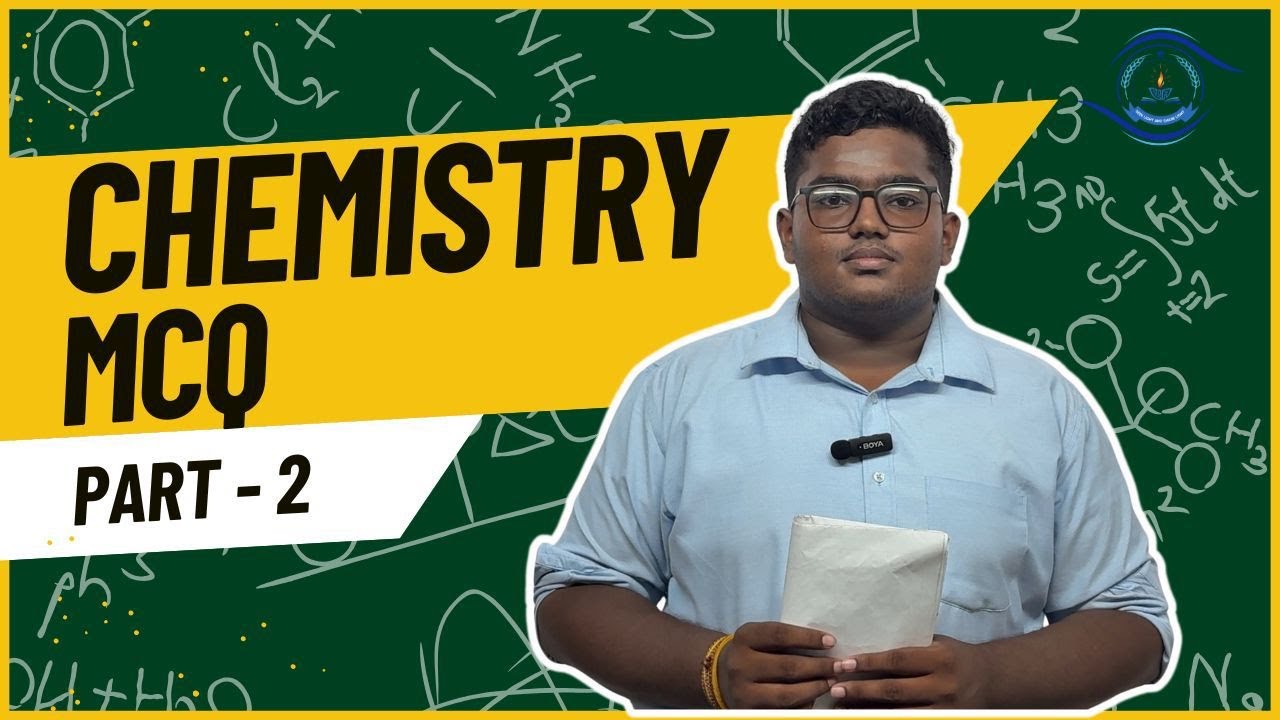 2024 Chemistry Explanation | GCE A/L Chemistry | MCQ 11-20 | Tamil Medium | EIA Science Park