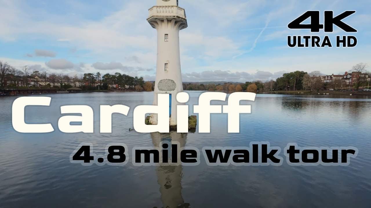 Walking in Cardiff – 4.8 Mile Winter Route around Roath Park | December 2025
