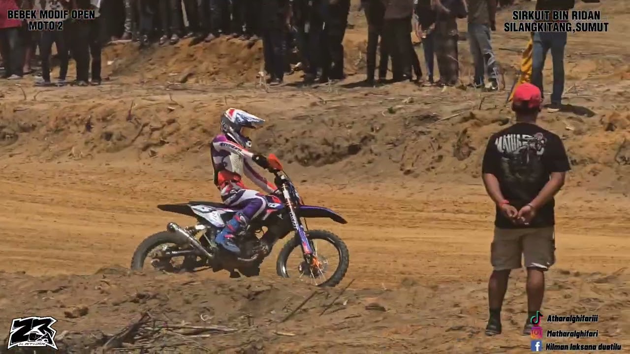 MOTO 2 BEBEK MODIF OPEN‼️SIRKUIT SILANGKITANG LABUSEL