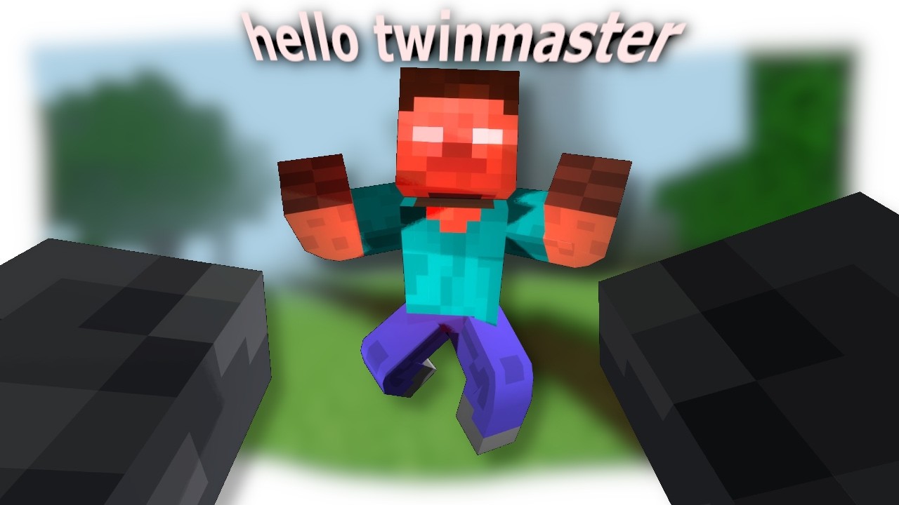 getting cracked by herobrine