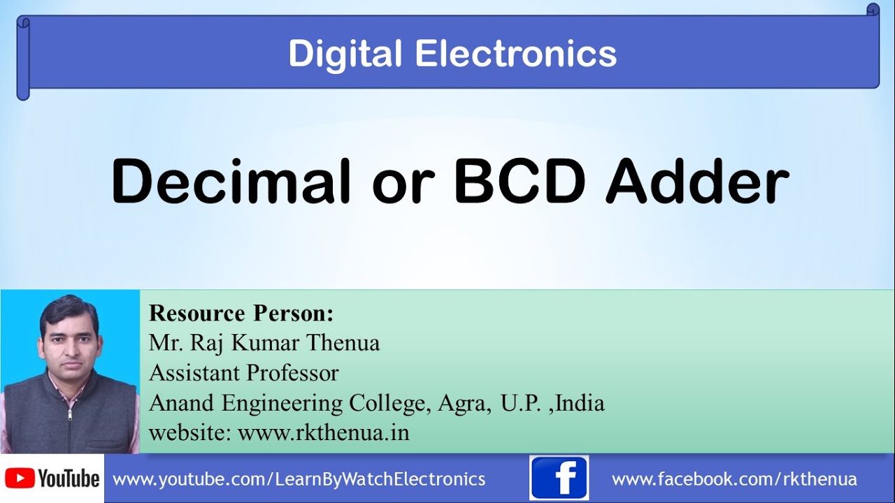 Decimal Adder or BCD Adder | Digital Electronics Tutorial [Hindi]