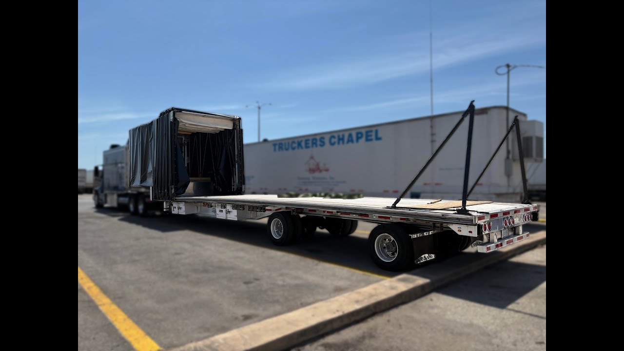 2019 Extreme Trailers 53ft Conestoga Drop Deck Trailer - All Aluminum, Aluminum Floor, Rear Sliding