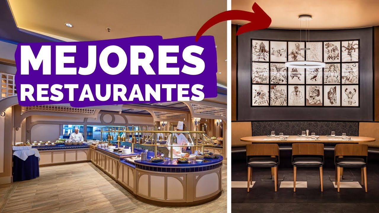🧑🏻‍🍳 Estos son los MEJORES RESTAURANTES 🍽️ para comer en Disneyland Paris en 2022