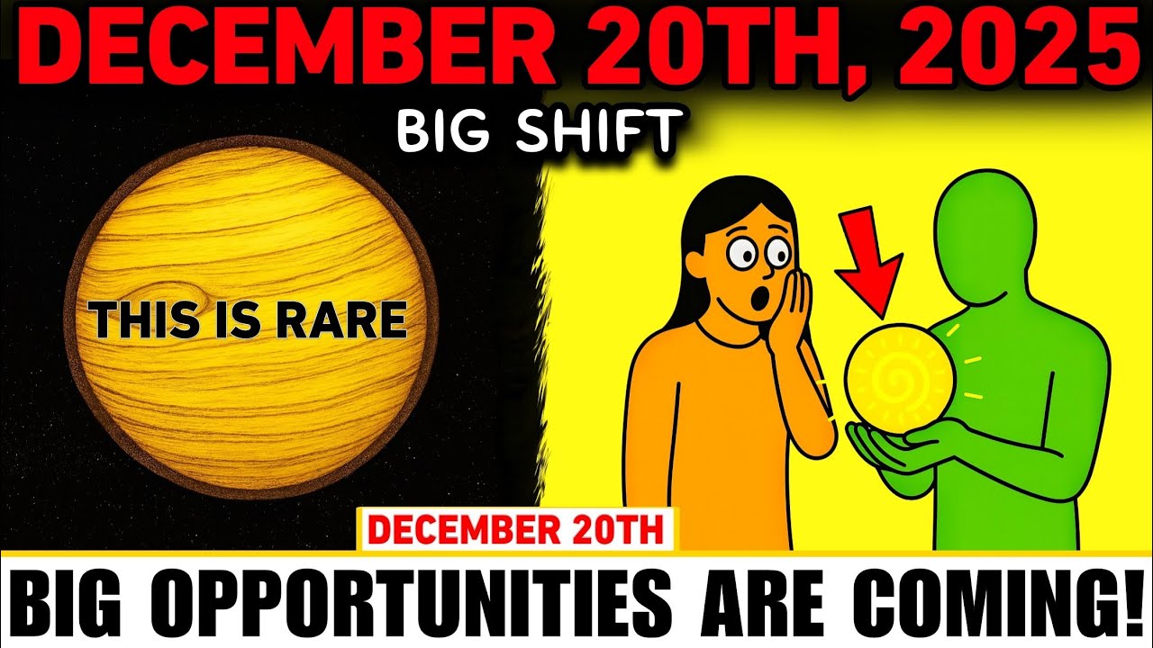 ✨ Chosen Ones Only: December 20 Cosmic Shift Will Change Your Life Forever!