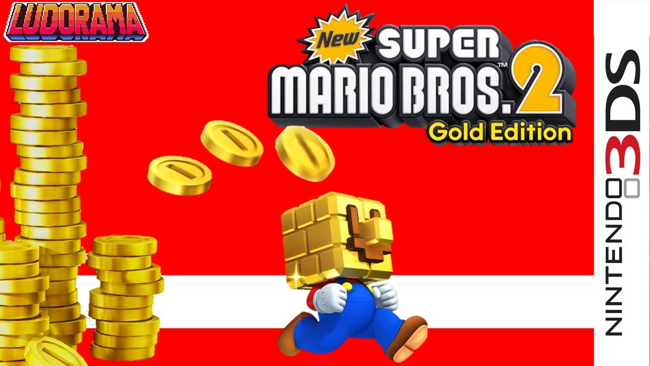 #6 New Super Mario Bros. 2: Gold Edition [3ds] - TODAS AS MOEDAS / 4K / 60FPS