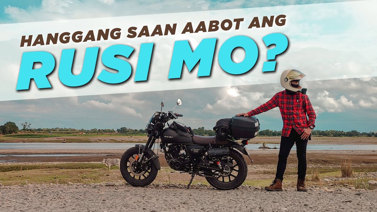 UNFORGETTABLE NORTH LUZON RIDE | RUSI CLASSIC 250 Fi