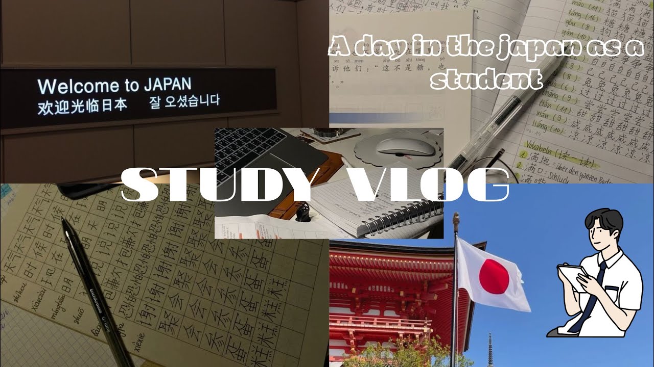 STUDY VLOG🍀Day in the life of a Student in Japan 🎓🇯🇵
