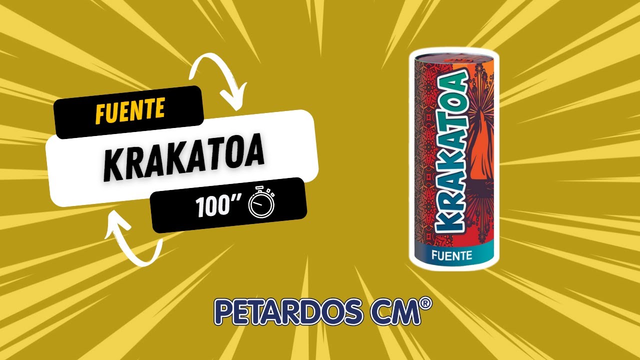 Fuente Krakatoa - Petardos CM