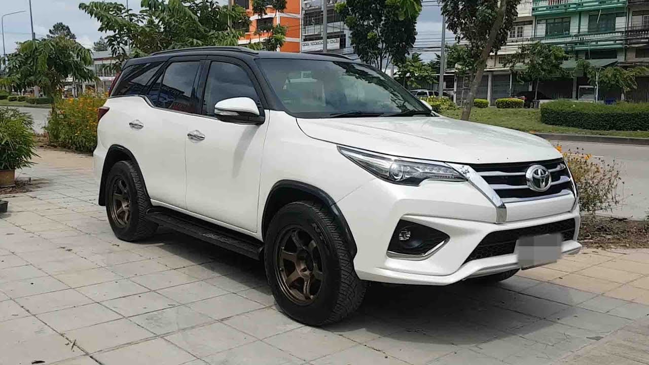 แปลงโฉม Toyota Fortuner ตัวเก่าปี 2005 เป็นโฉมใหม่ปี 2017 เต็มระบบทั้งภายนอกภายใน : รถซิ่งไทยแลนด์