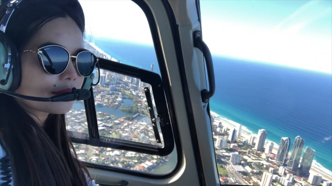 Aerial View of the Gold Coast MY FIRST HELICOPTER RIDE Part 2 Surfers Paradise Queensland 🇦🇺