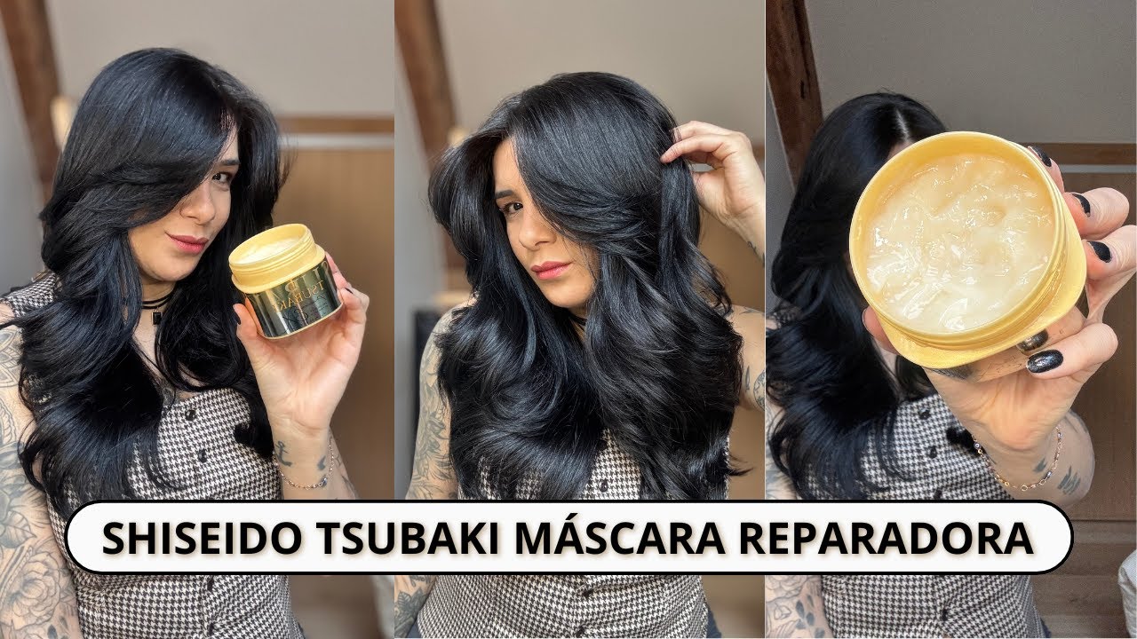 Testei Shiseido Tsubaki Máscara Capilar Reparadora Premium EX | Por @jessicatthings_