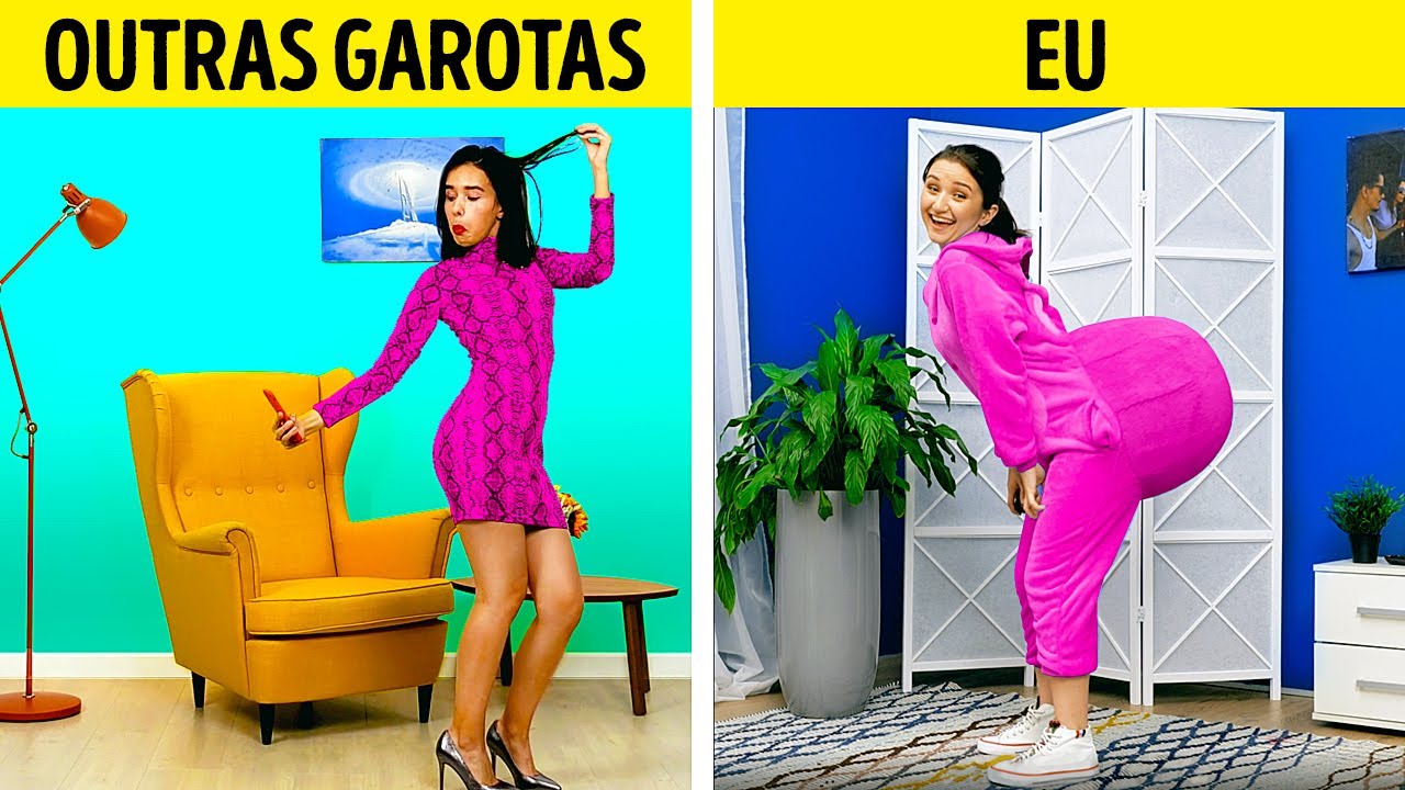 Eu vs  Outras Garotas || Erros e Truques Nossos de Todos os Dias
