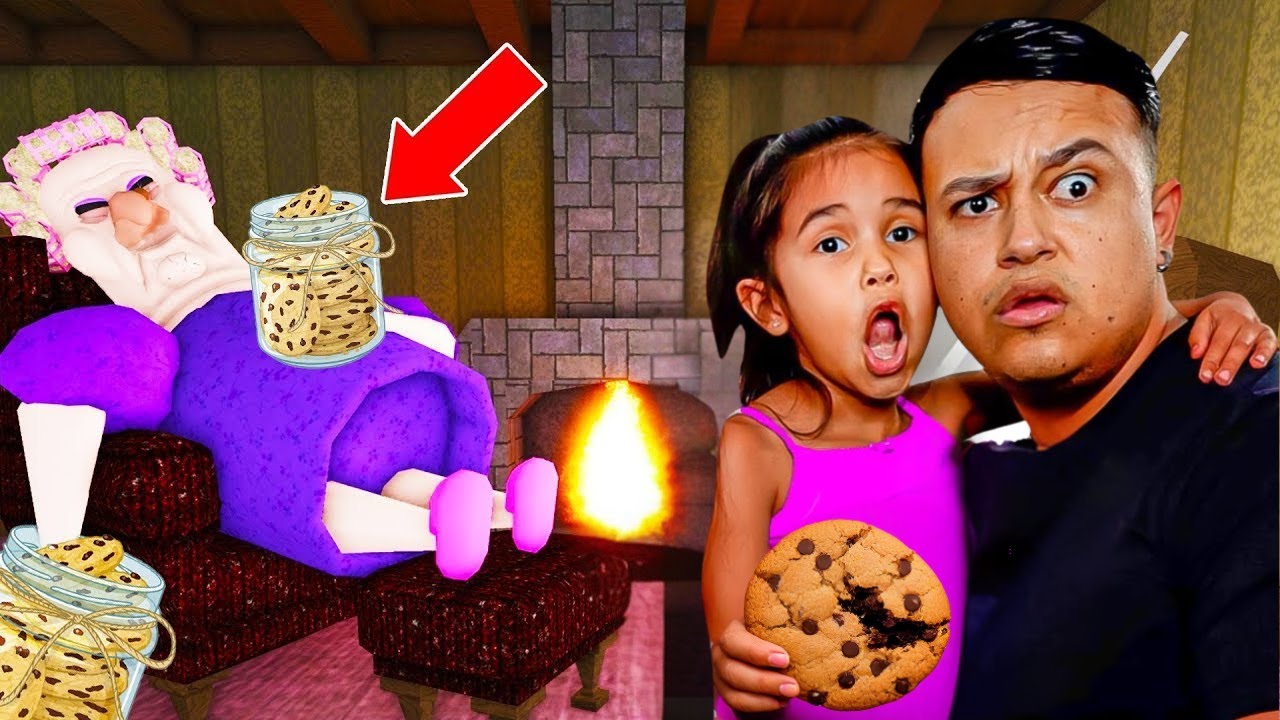 Мы сбежали от сварливой бабушки в ROBLOX