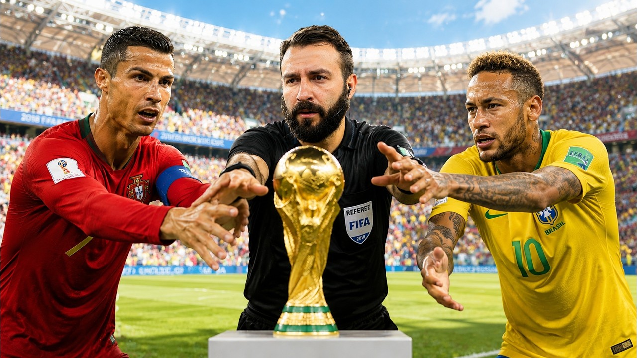 Что если РОНАЛДУ и НЕЙМАР буду в ФИНАЛЕ ЧЕМПИОНАТА МИРА?