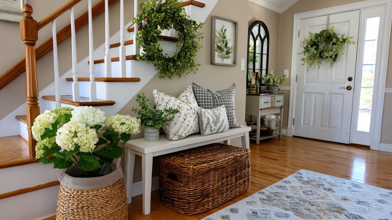 Spring Farmhouse Refresh ~ Elegant Decor Tips for a Light & Airy Home