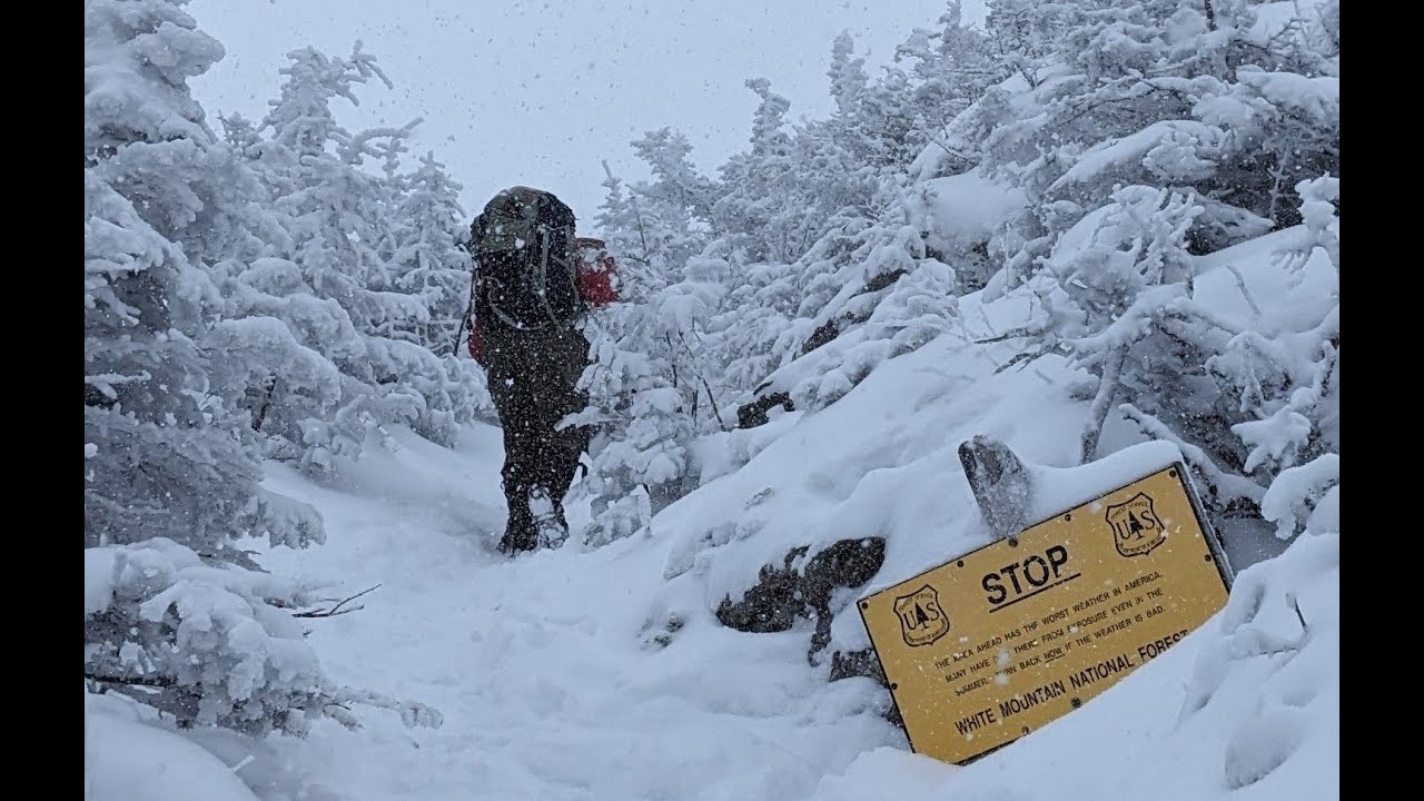 Mt. Madison NH Winter Attempt and Abort