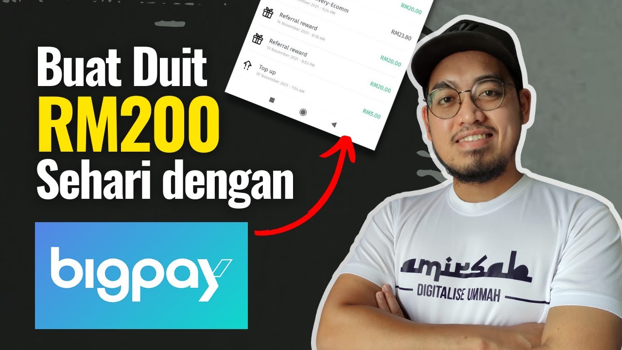 BUAT RM200 SEHARI DENGAN BIGPAY | MUDAH & PANTAS