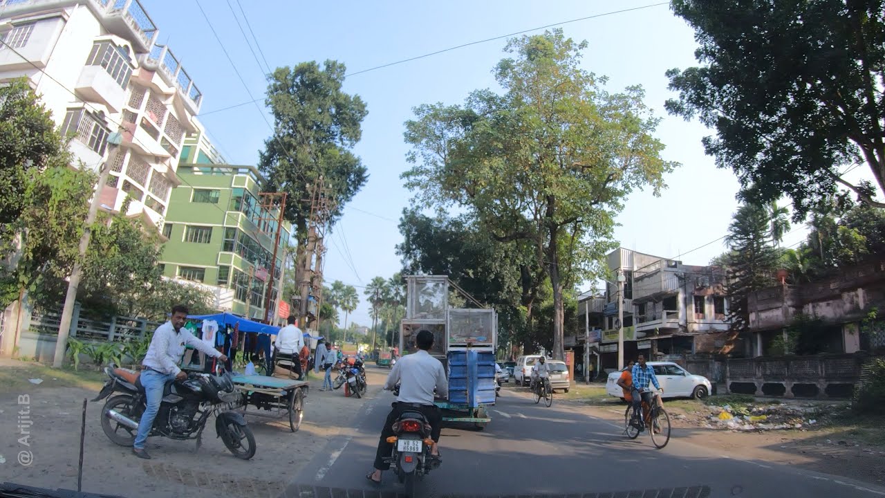 Kalyani : B7 and  B9 Diagonal Road | Neam Road | J.N.M Hospital Road