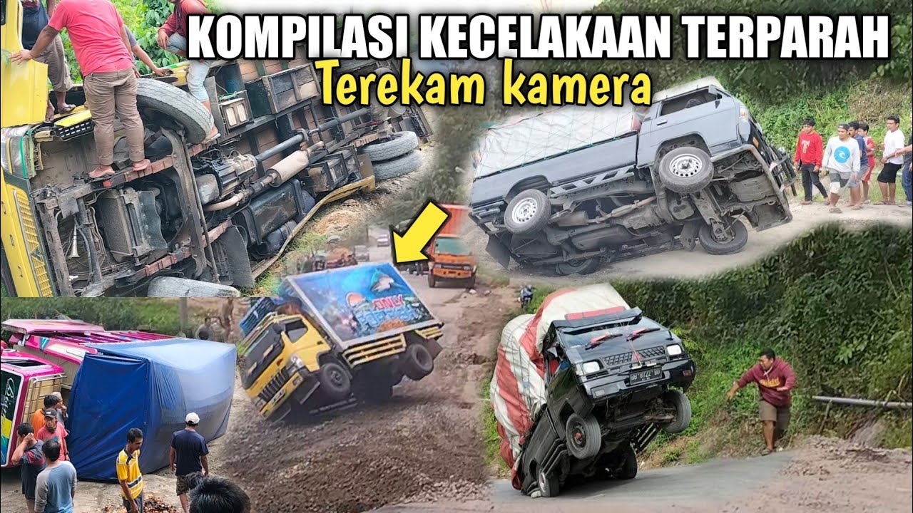 KECELAKAAN TERPARAH TEREKAM KAMERA‼️Kompilasi Insident Beruntun