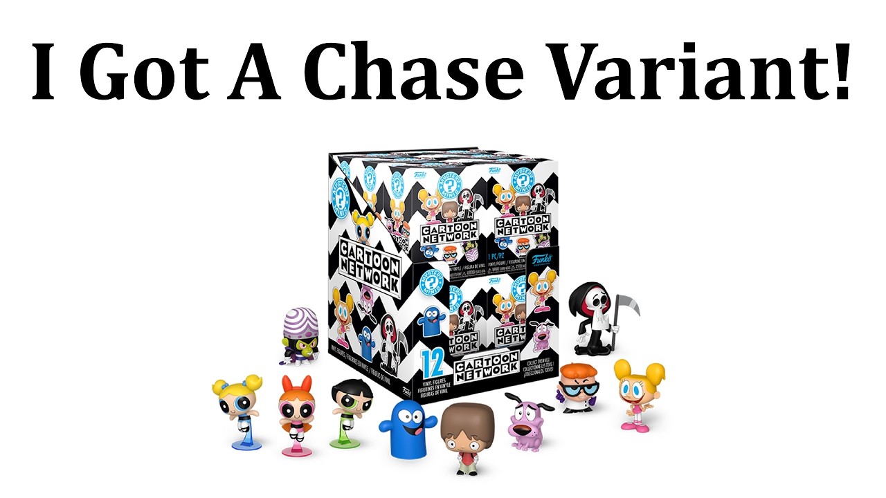 Cartoon Network Funko Mystery Minis 3 Case Unboxing — We Pulled A Chase Variant!
