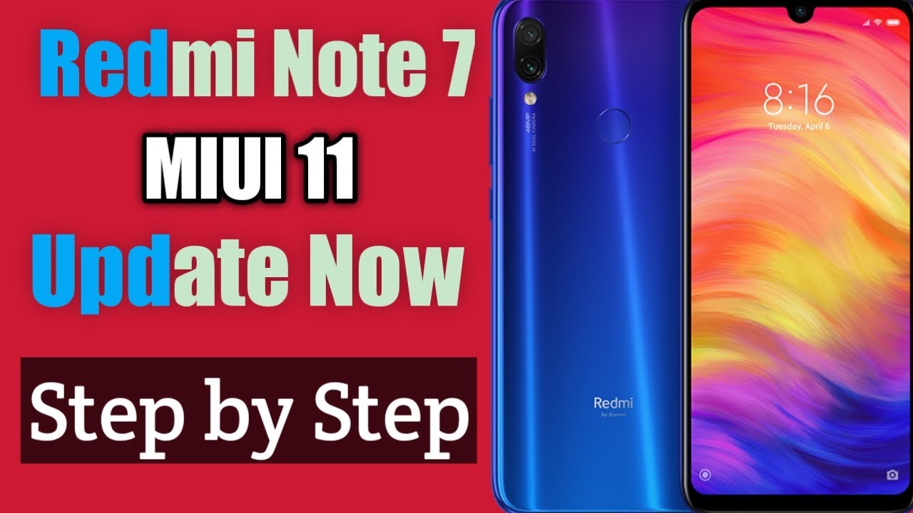 Redmi Note 7 MIUI 11 Update | How to Update Redmi Note 7 on MIUI 11