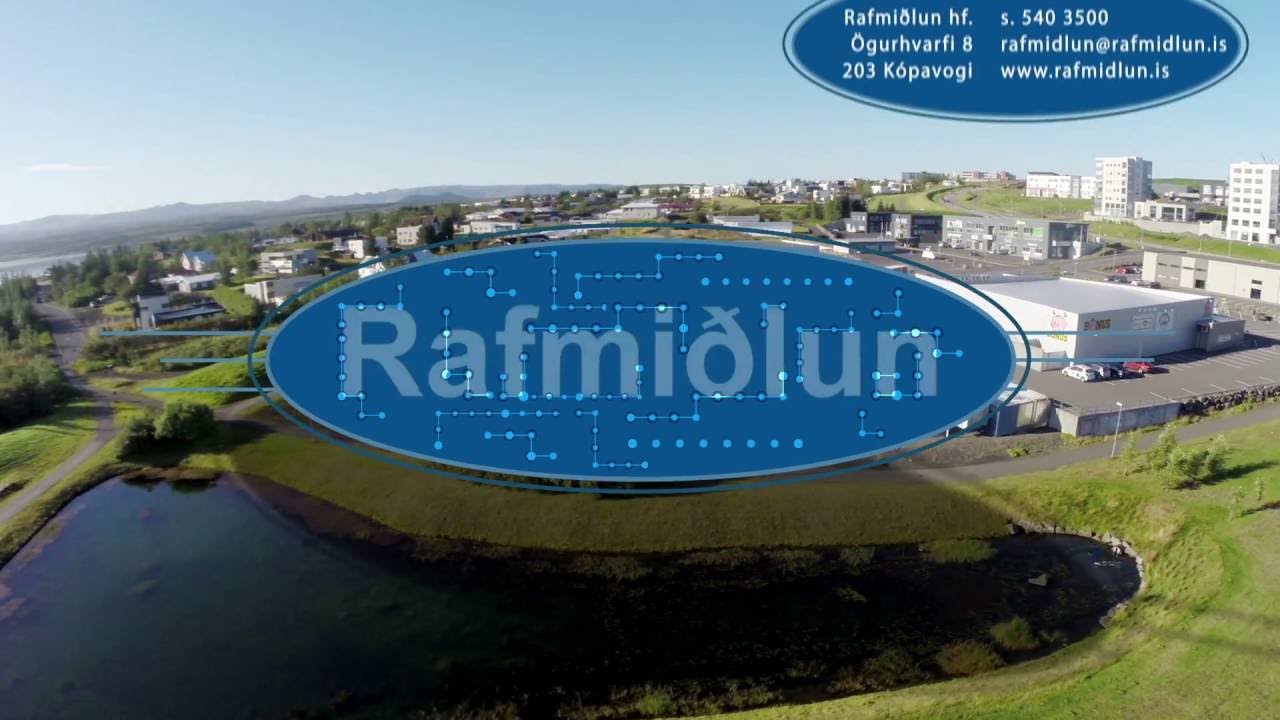 Rafmiðlun - English