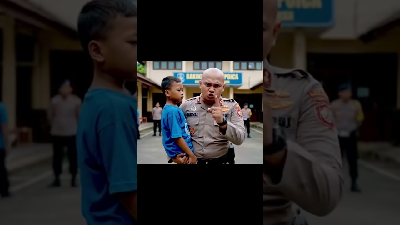 hayo siapa yang sering main hp nanti dibawa sama pak polisi seperti anak ini #shortvideo