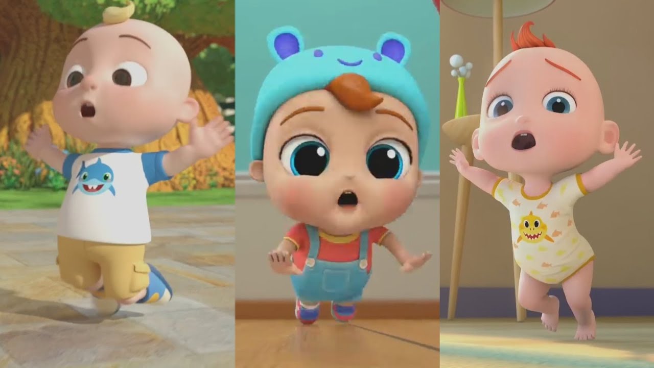 Video clips of Boo Boo Moments Cocomelon vs Little Angel vs Super JoJo | who's gonna win?