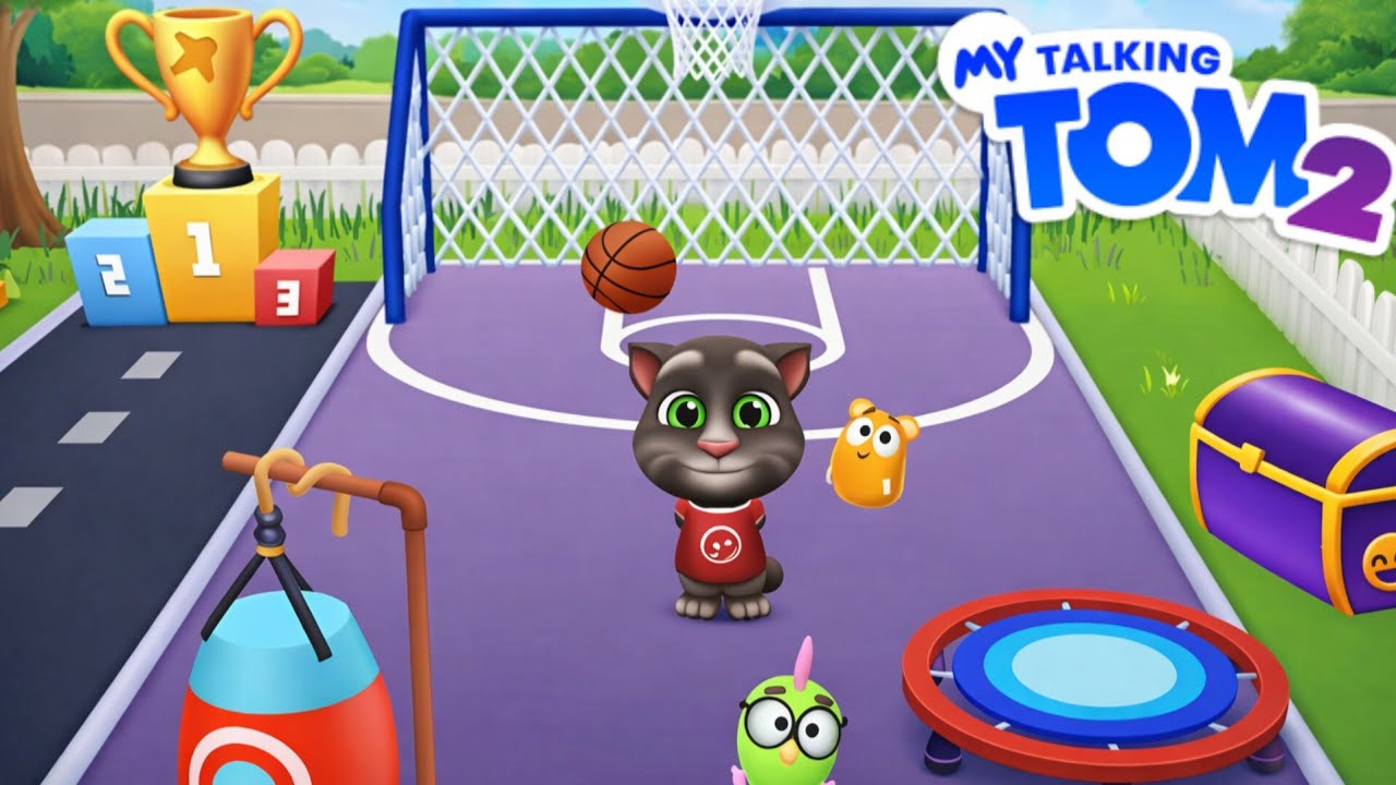 A WHOLE NEW BACKYARD! My Talking Tom 2 New Big Update Gameplay 