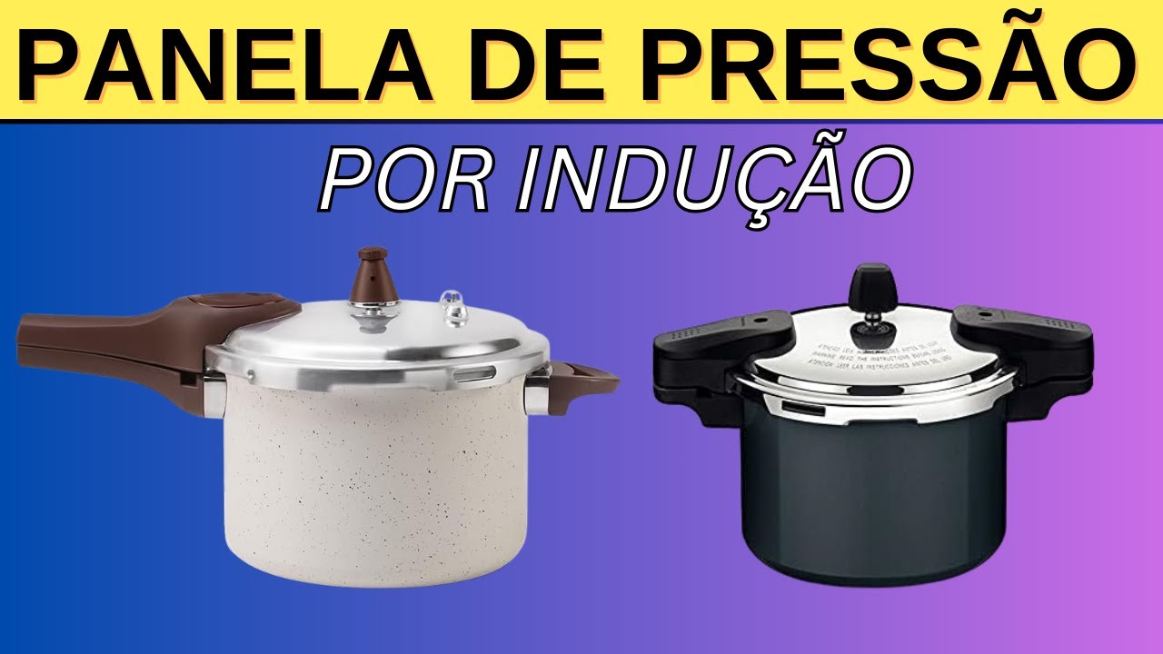 ✅[AS MELHORES] PANELA DE PRESSÃO INDUÇÃO: Top 5 jogo de panela de pressão para FOGÃO DE INDUÇÃO