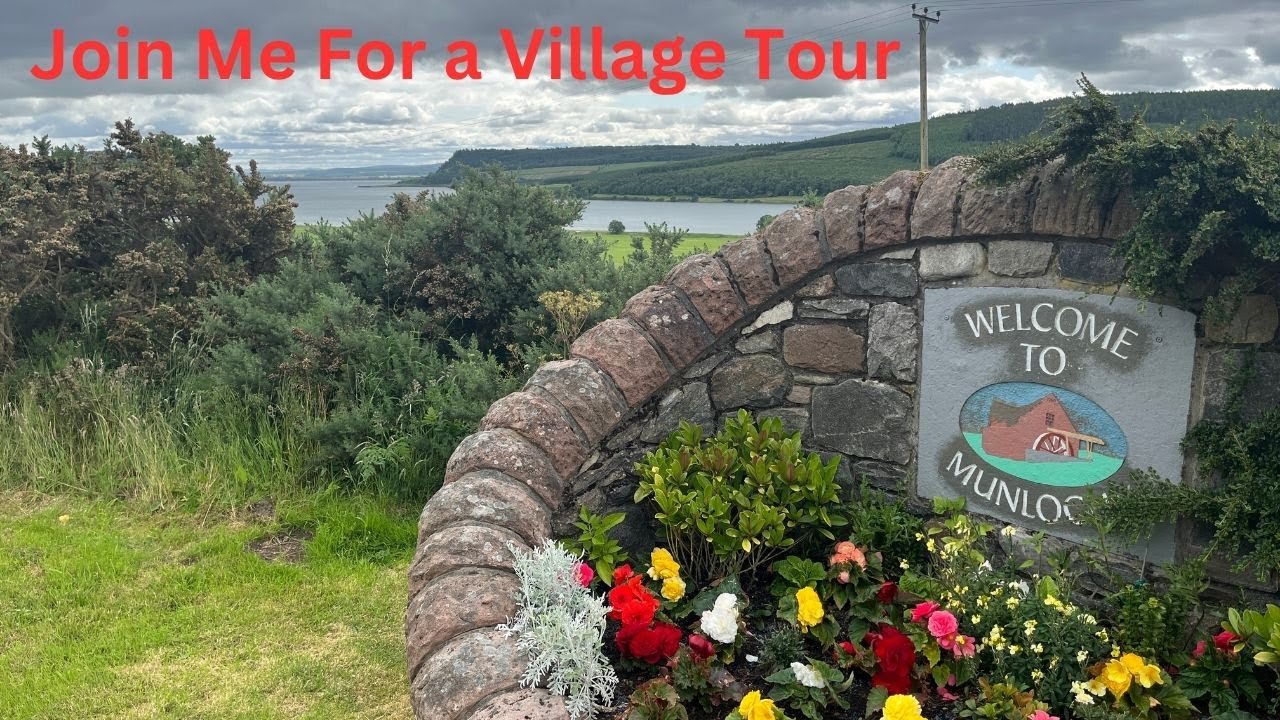 The Popular Black Isle Village of Munlochy #highlands #roadtrip #villagetour