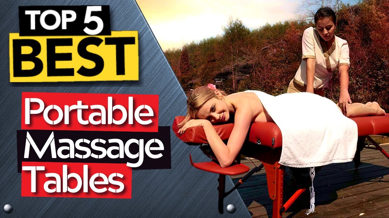 TOP 5 Best Portable Massage Table - Comfort first!