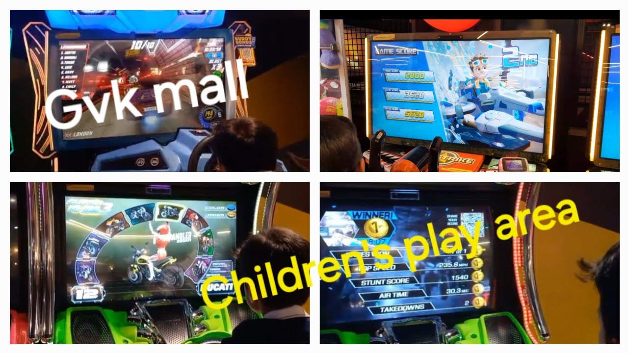 GVK MALL HYDERABAD PART 1 || PLAY AREA || BANJARA HILLS || FAMILY FUN TIME || SHOPPING AREA || GAMES