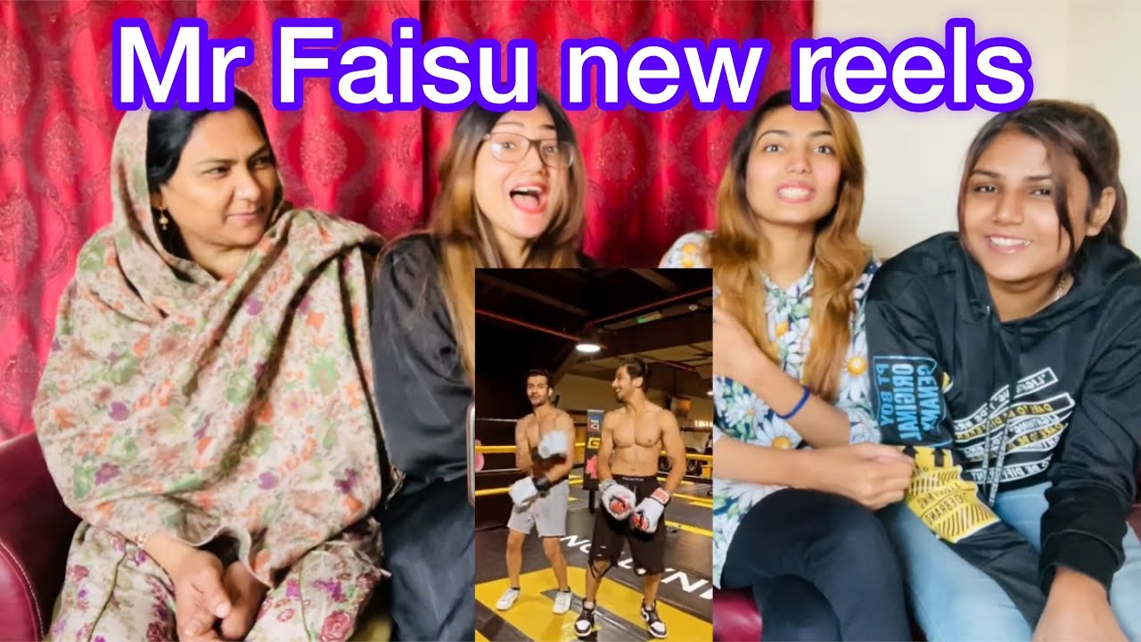 Pakistani girls react to Mr Faisu latest Instagram reels @MrFaisu