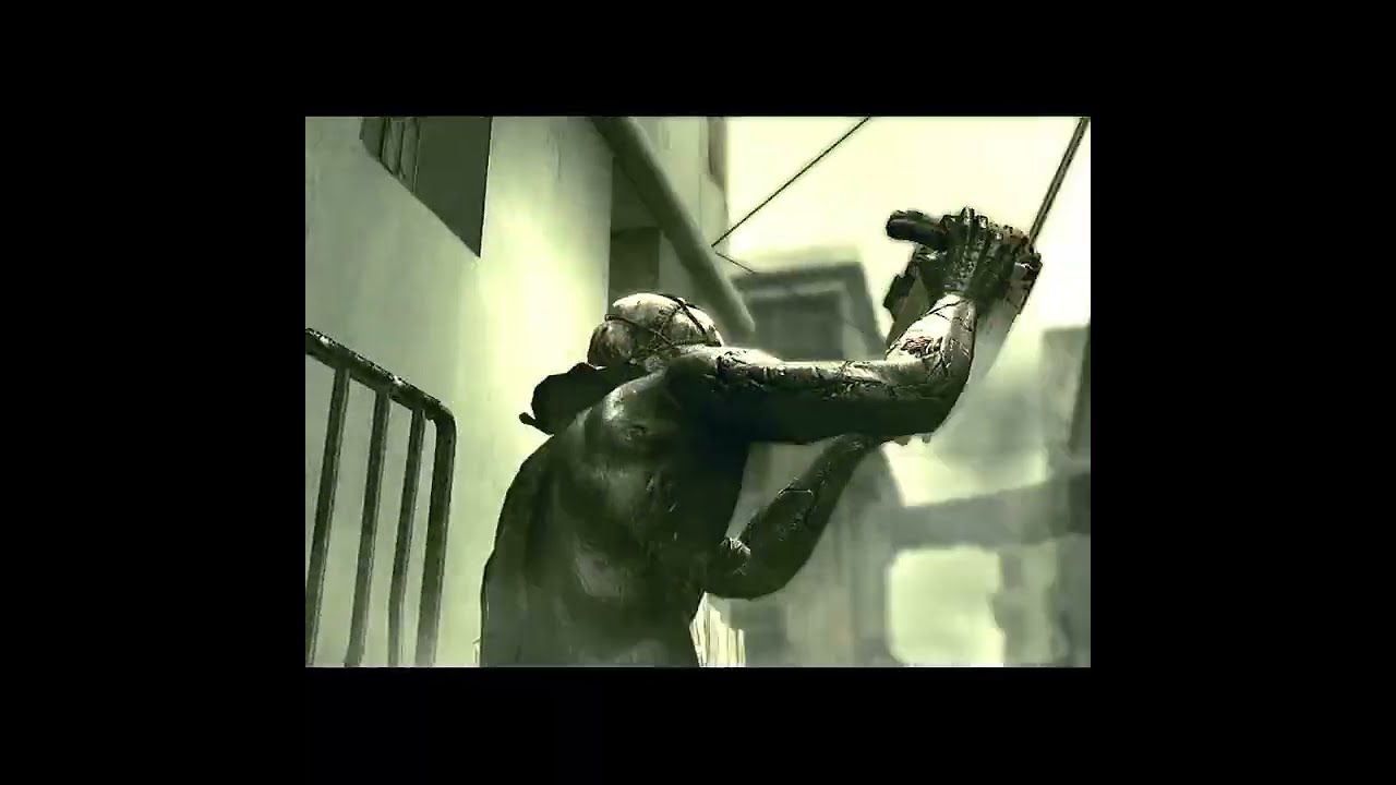 resident evil-5 chainsaw majini boss fight #shorts #viral #trending @Carryminati