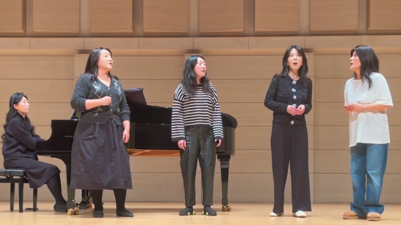 Full ver. Rehearsal “Besame mucho” Sop 이재은.조우리 M.sop 윤소희.최부경 