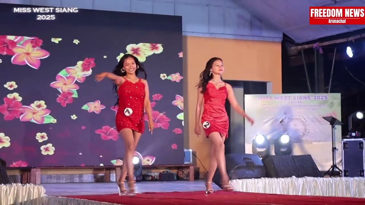 Crowning of 1st MISS WEST SIANG 2025 | JAYW BONV WELFARE SOCIETY