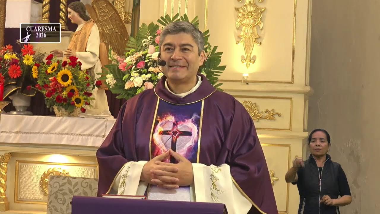 Santa Eucaristía desde Rectoría Santa Catalina, zona 1 - Martes 24 de febrero 2026
